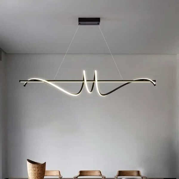 Suspension architecturale aux formes harmonieuses