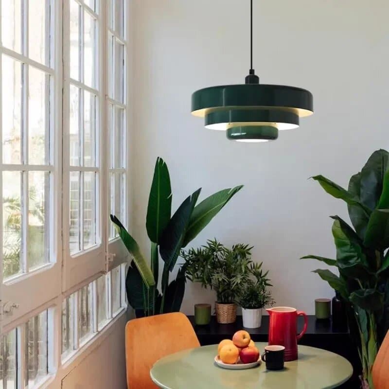 Suspension circulaire design nordique