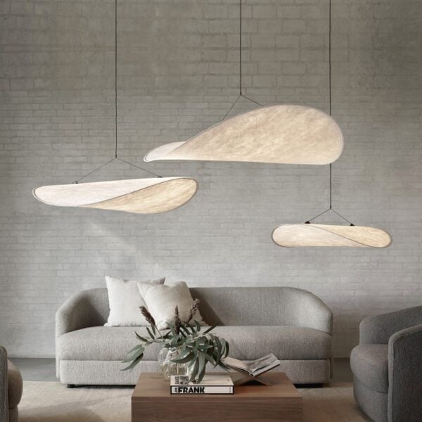 Design-Hängeleuchte Wabi Sabi japanisch inspiriert