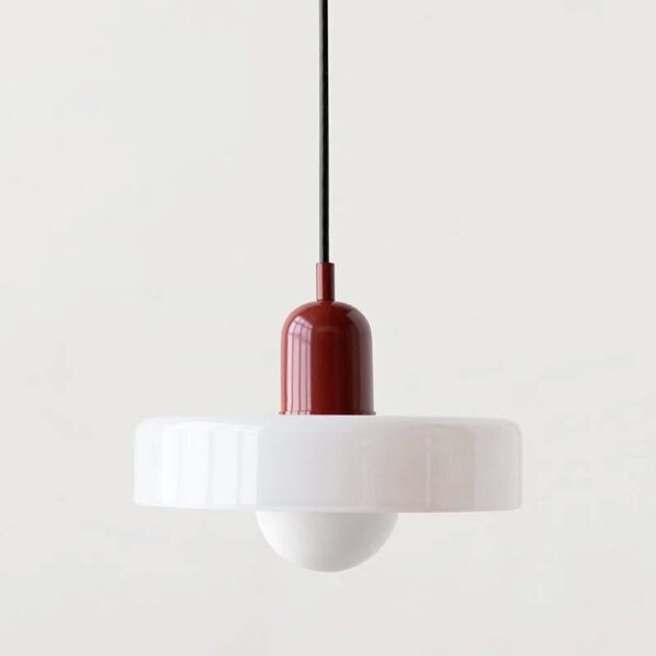 Suspension luminaire épurée d'inspiration nordique