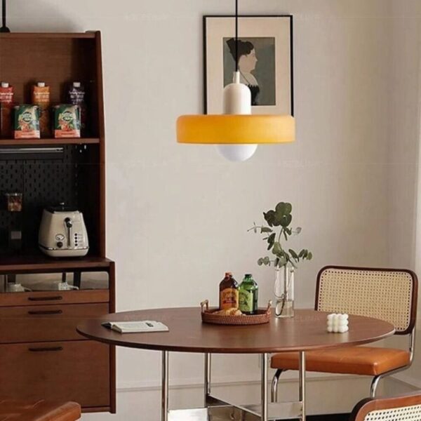 Suspension luminaire nordique en verre soufflé