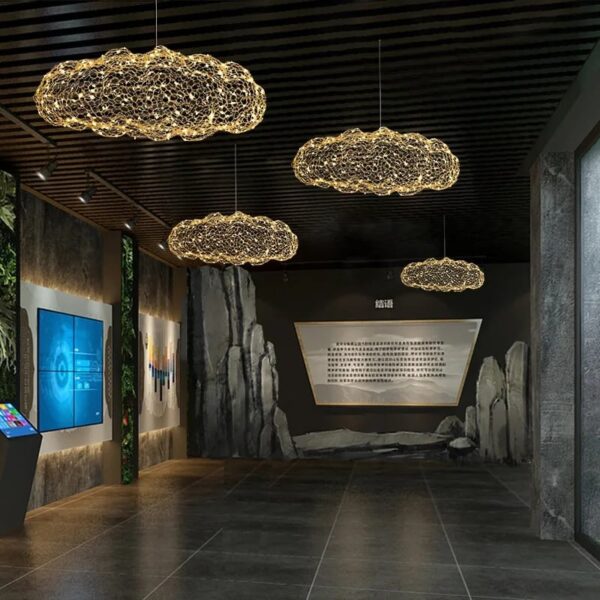 Suspension nuage contemporaine