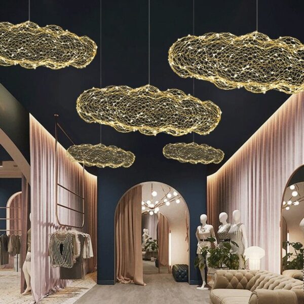 Suspension nuage contemporaine