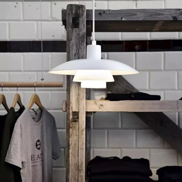 Suspension circulaire contemporaine multi-niveaux