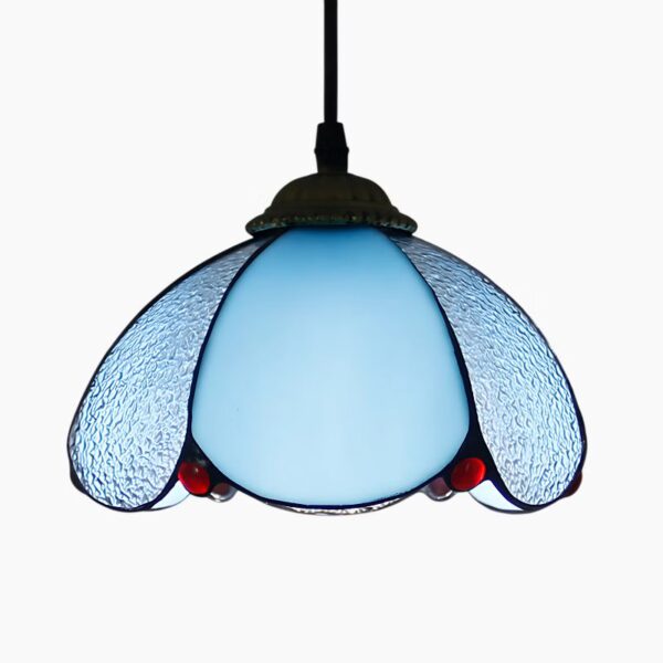 Hängeleuchte handgefertigtes Glas orientalische Motive