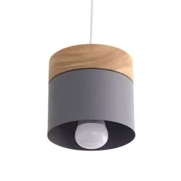 Suspension luminaire en bois d'inspiration nordique