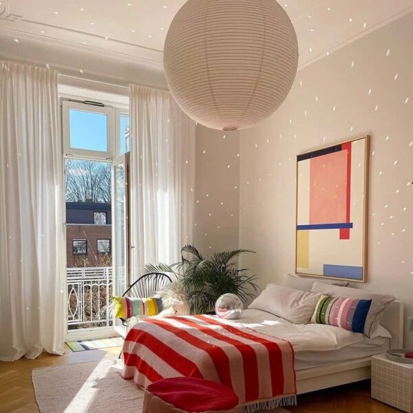 Suspension luminaire sphérique inspiration Orient