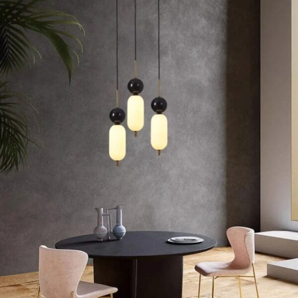 Suspension architecturale en marbre naturel