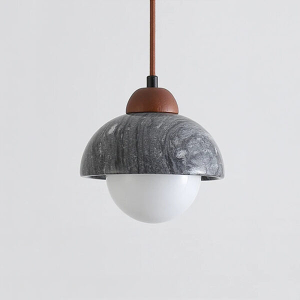 Suspension contemporaine en marbre noble