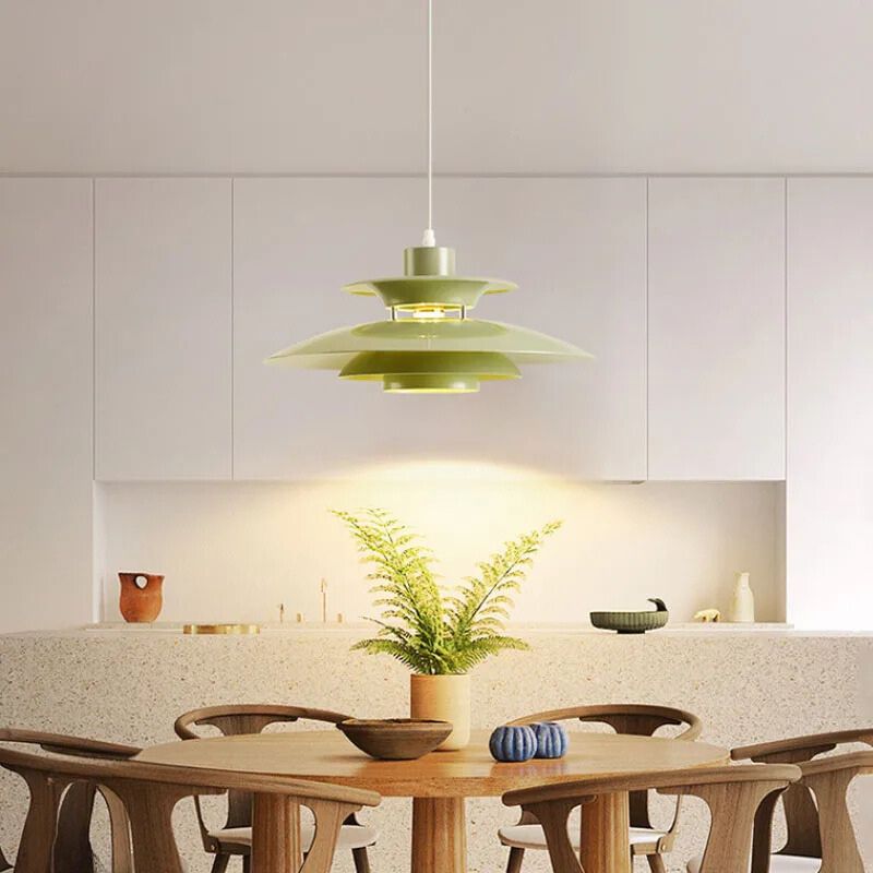 Suspension luminaire asymétrique inspiration nordique