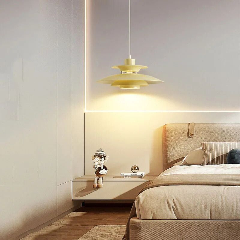Suspension luminaire asymétrique inspiration nordique