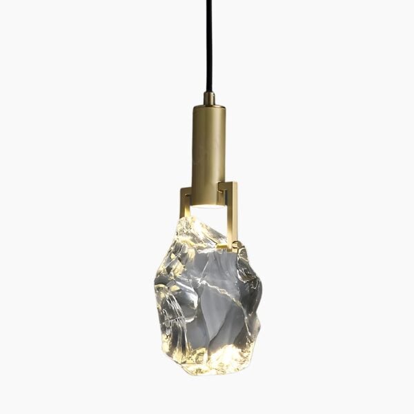 Suspension luminaire cristal au design raffiné