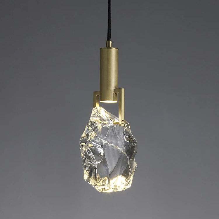 Suspension luminaire cristal au design raffiné