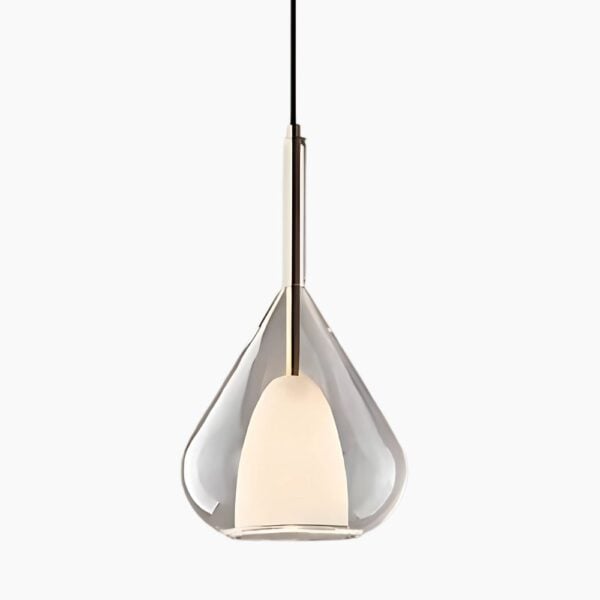 LED-Pendelleuchte aus Glas: eine Kombination aus Reinheit und Raffinesse