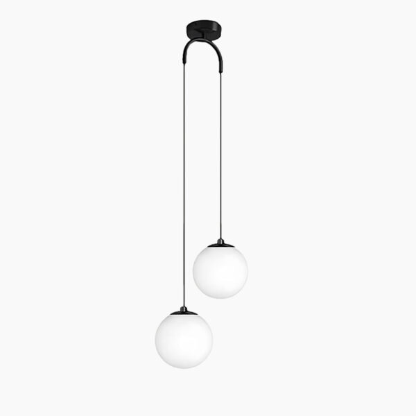 Suspension lumineuse sphérique contemporaine