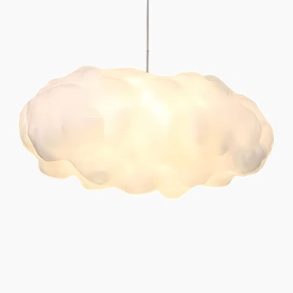 Schlichte Pendelleuchte Wolke, nordische Inspiration