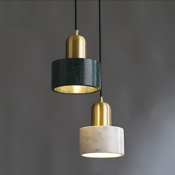 Suspension LED en Marbre, Collection Prestige