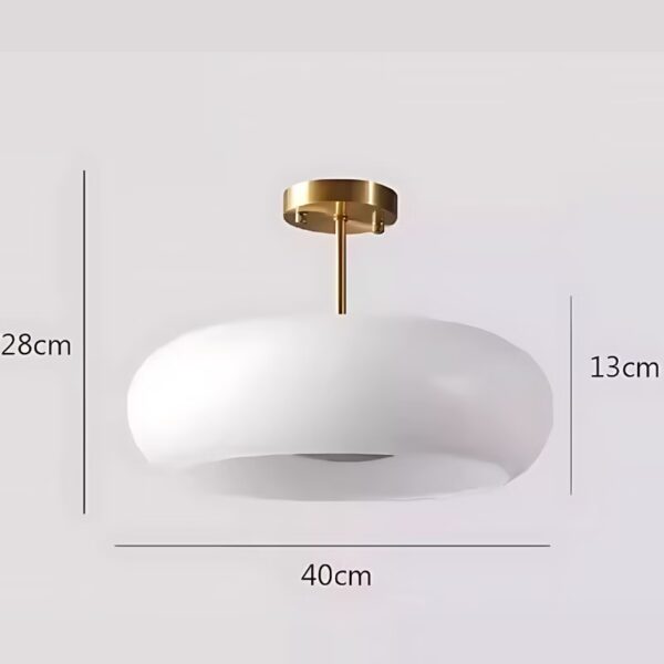 Suspension luminaire en verre inspiration moderniste