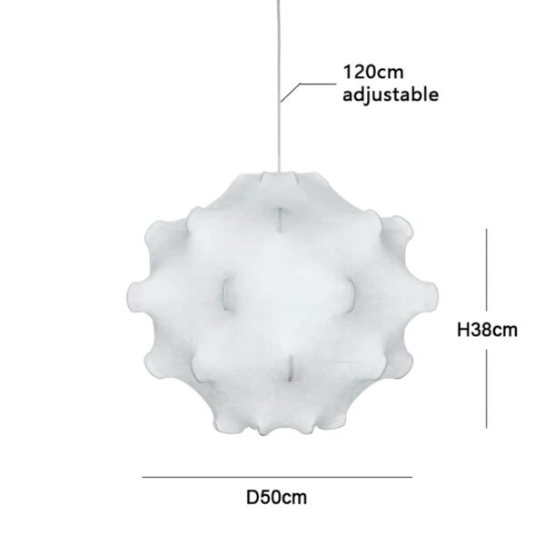Suspension design aux influences asiatiques contemporaines