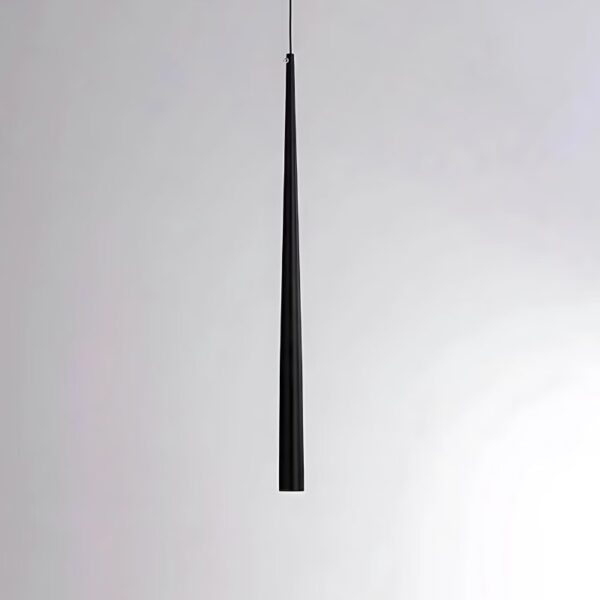 Suspension LED contemporaine à silhouette conique