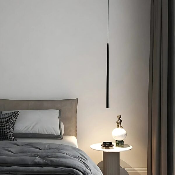 Suspension LED contemporaine à silhouette conique