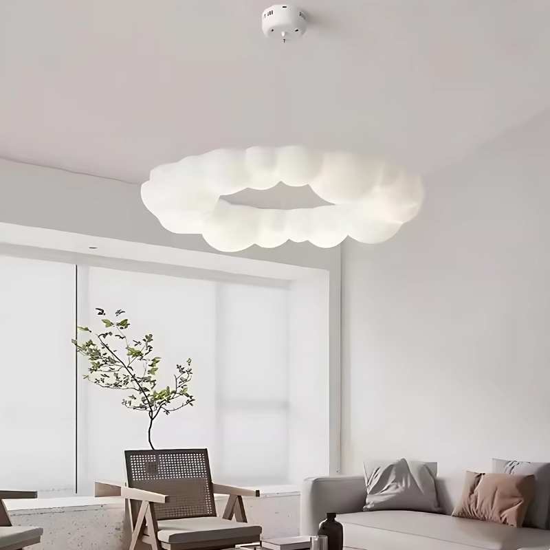 Suspension LED Design Nuage Flottant