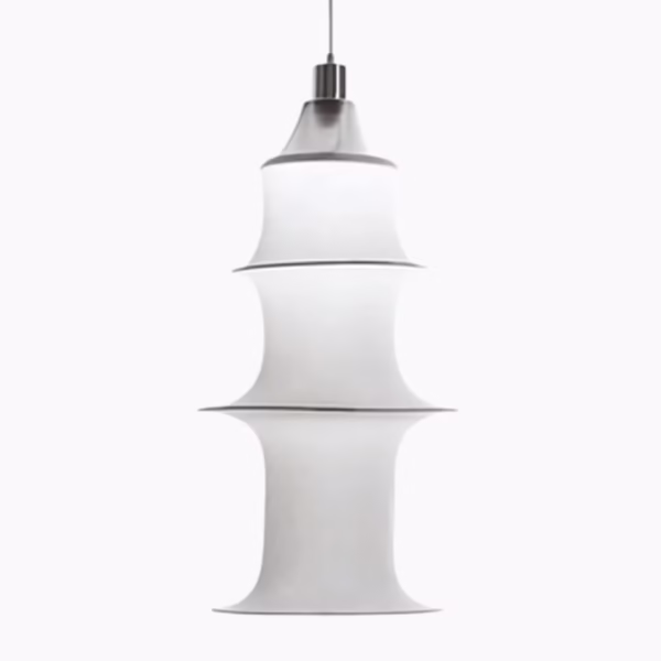 Schlanke, nordisch inspirierte LED-Pendelleuchte