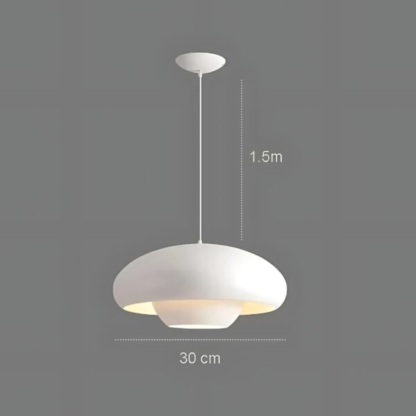 Suspension Lumineuse Épurée d'Inspiration Nordique