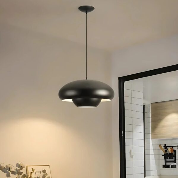 Suspension Lumineuse Épurée d'Inspiration Nordique